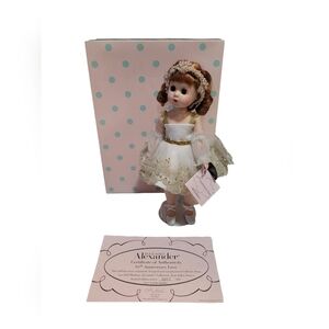 Madame Alexander 85th Anniversary Lissy Doll In Box W/COA + Box & Tag 48320